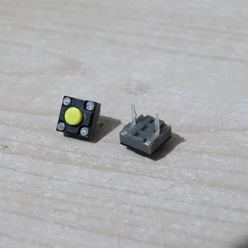 

2pcs Micro Switch 6*6*4.3 mm Square Silent Switch Button Mouse DIP Microswitch