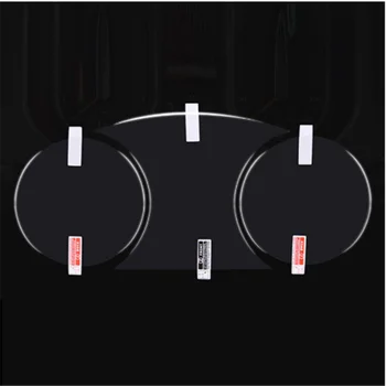 

Car styling car accessories For 2017-2019 Tiguan L Dashboard protective film Display navigation stickers 3pcs/set