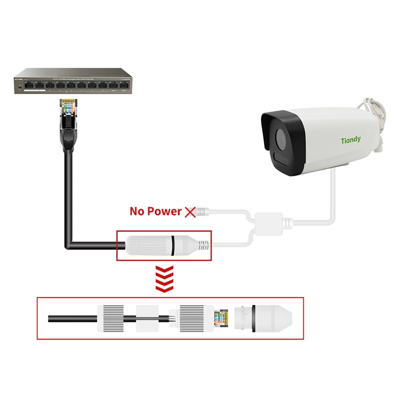 FSD 2MP 8CH CCTV камера система безопасности комплект наружная видеонаблюдения набор