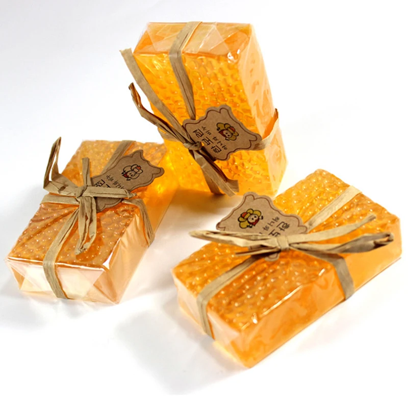 

Natural Essential Oil Honey Hand Made Soap Face Care Whitening Oil Control Peeling Glutathione Arbutin Honey Facial Cleaning Soa