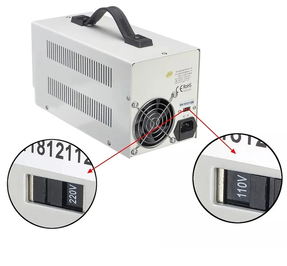 3010DF DC Питание светодиодный 4 цифры по ценам от производителя Дисплей 30V 10A Регулируемый лаборатории Питание для телефона инструменты для ремонта компьютеров зарядка через usb