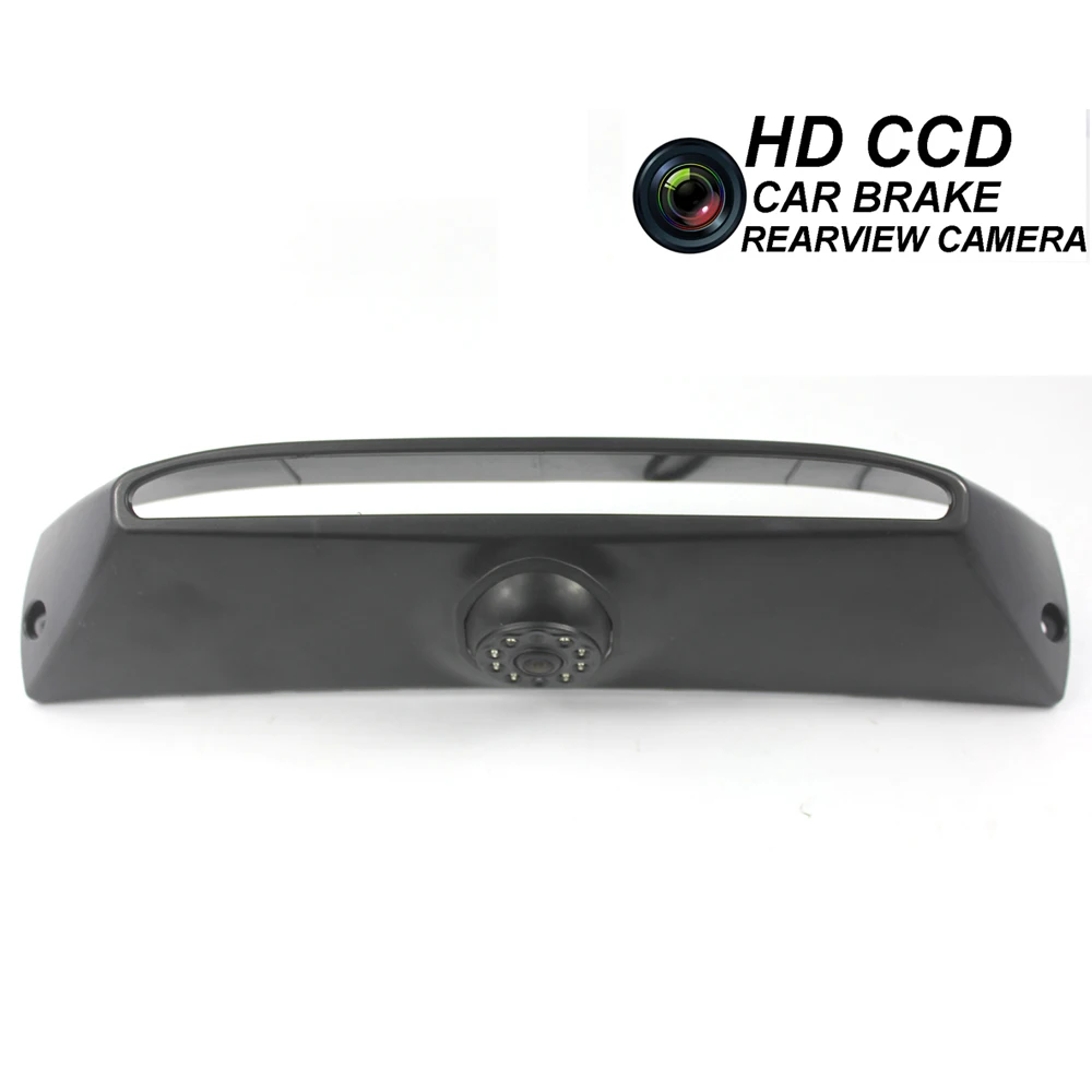 

Car Rear View Reverse Camera CCD Auto Brake Light Camera for IVECO Daily 2011-2014 4TH Vehicle Parking backup Camera IR lights