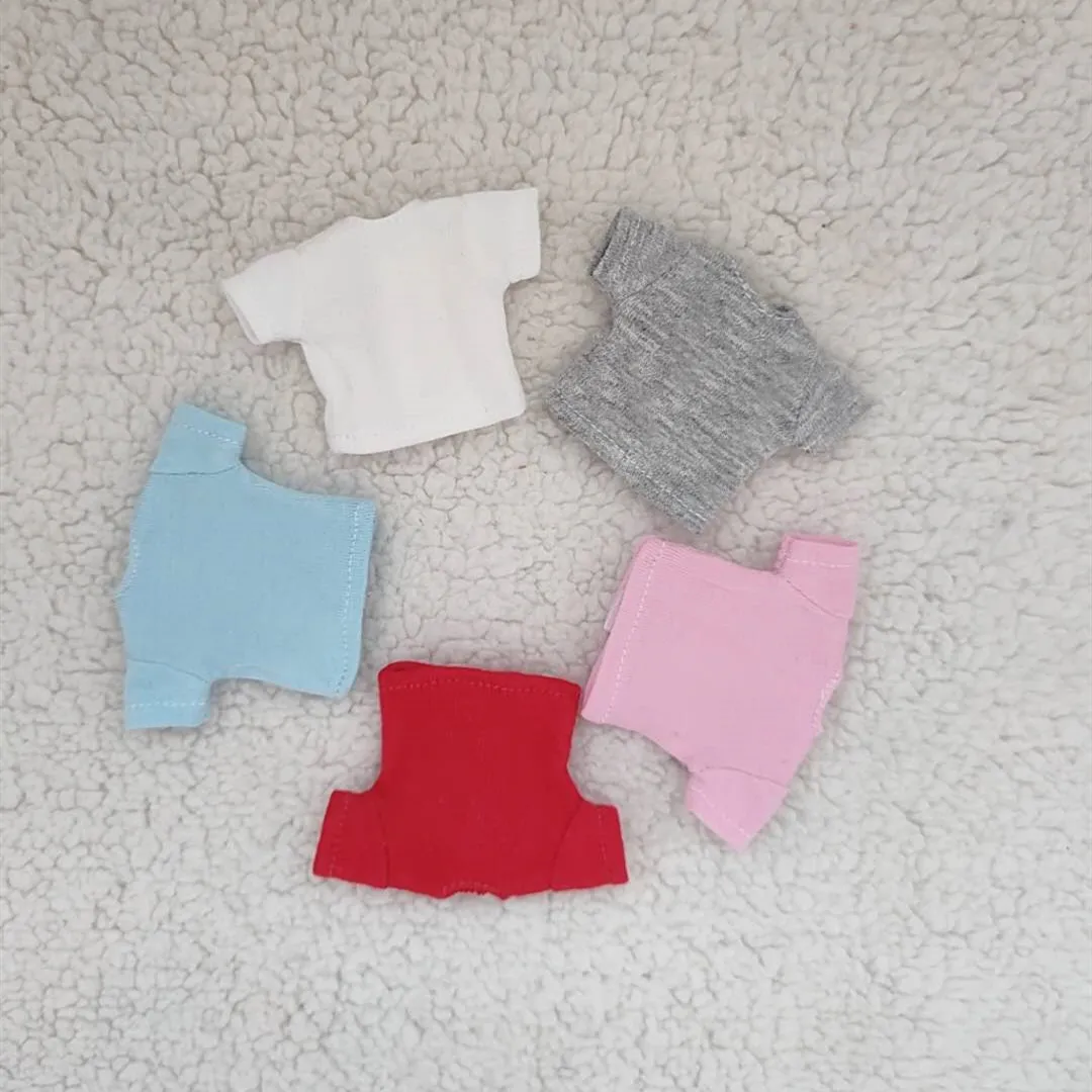HOUZIWA GSC 1/12 BJD Puppenkleidung OB11 Puppen T-Shirt – Detail 2