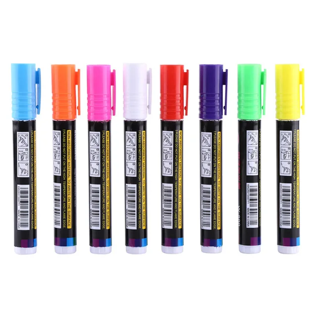 Marker Toll Led Kiemelő Jelek 135 Mm*4Mm 8 Színek Opcionális Ferde Nibrush Méhész Queen Méheszközök Gyors Szállítás - Image 4