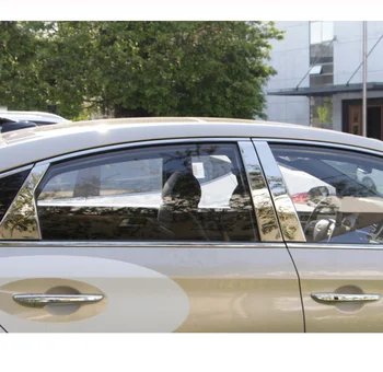 

stainless steel car window trims for hyundai sonata 2015 2016 2017 2018