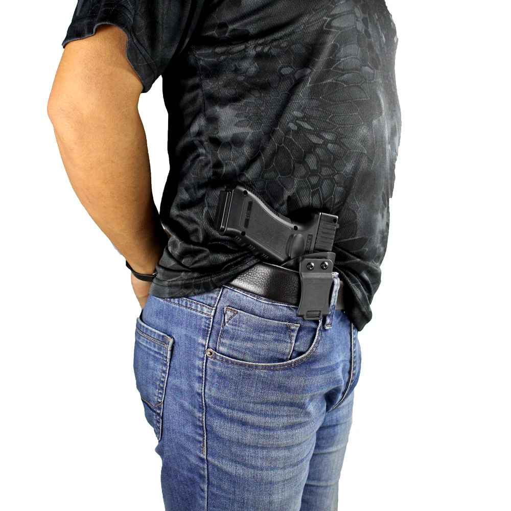 US Stock IWB Concealed Carry Kydex Inside The Waistband Holster Handgun for G17 G22 G31 Right Hand Use|Кобуры| |