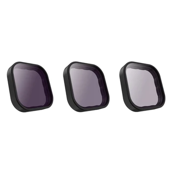 

Accessories Lens Filter Set CPL ND 8 16 32 Waterproof Anti Scratch Lightweight Glass Easy Install For GoPro Hero 9 Black