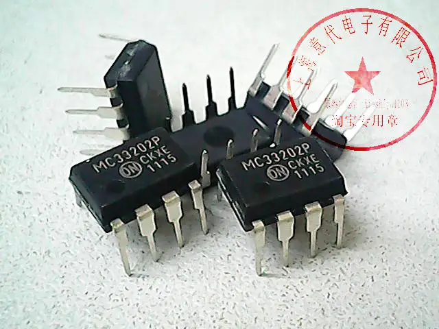 

MC33202P ON DIP-8