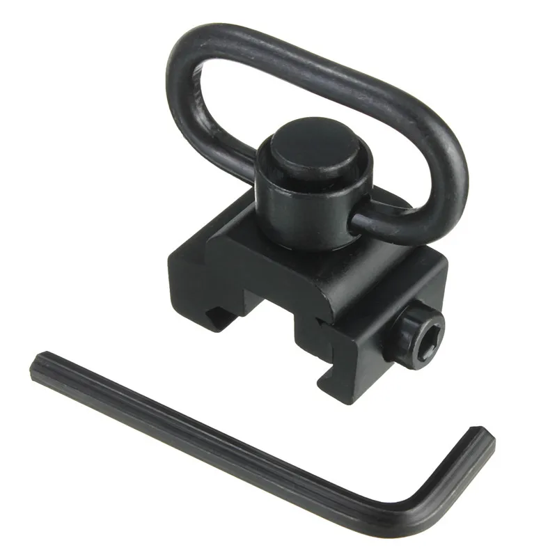 

Hunting QD quick release sling swivel attachment mount fit 20mm weaver rail