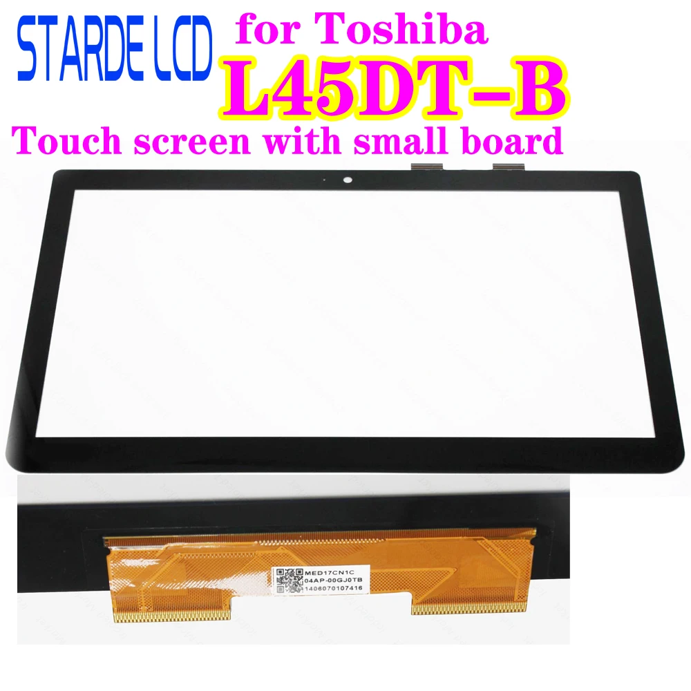 Новый 14 "сенсорный экран Экран стекло планшета с Маленькая дощечка для Toshiba L45DT-B