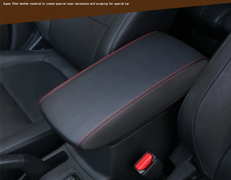 

Кожаный Автомобильный подлокотник для Mitsubishi Outlander 2013 2016 2018, подлокотник центральной консоли, коробка для хранения, защитная подушка