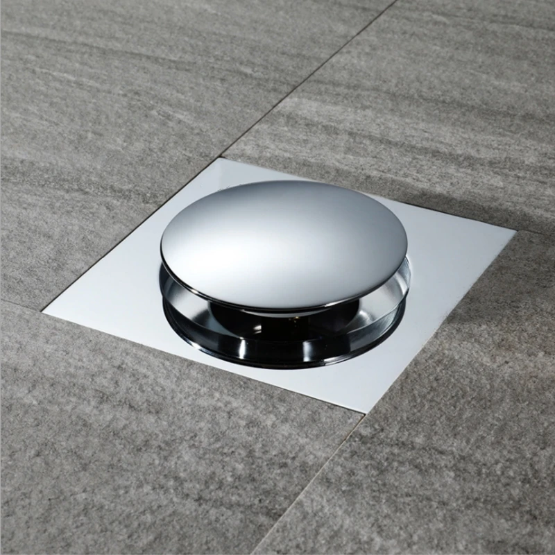 

1pc Brass Bouncing Floor Drain Deodorant Insect-proof Bbathroom Floor Drain Bathroom Accessories