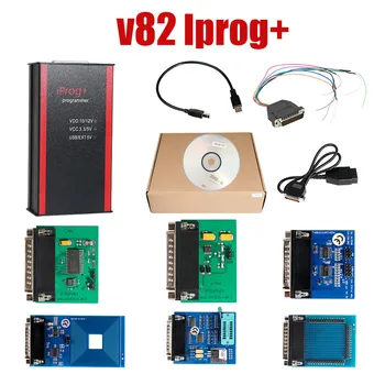 

V82 Iprog+ Iprog Pro Programmer Support IMMO + Mileage Correction + Airbag Reset to year 2019 Replace Carprog Digiprog III Tango