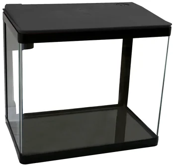 

Aquarium Prime with LED lamp, filter and feeder Black 15 liters