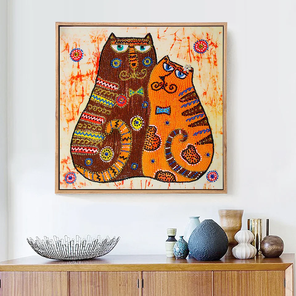 Huacan-Special-Shaped-Diamond-painting-Animal-Rhinestone-5D-DIY-Diamond-Embroidery-Cat-Mosaic-Unfinished-Home-Decor-(4)CHANGJING