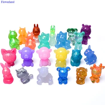 

Crystal Glue 3d Animal Silicone Mold Diy Material Aromatherapy Plaster Silicone Mold 3d Candle Mold Soap Silicon Mold Cake Decor