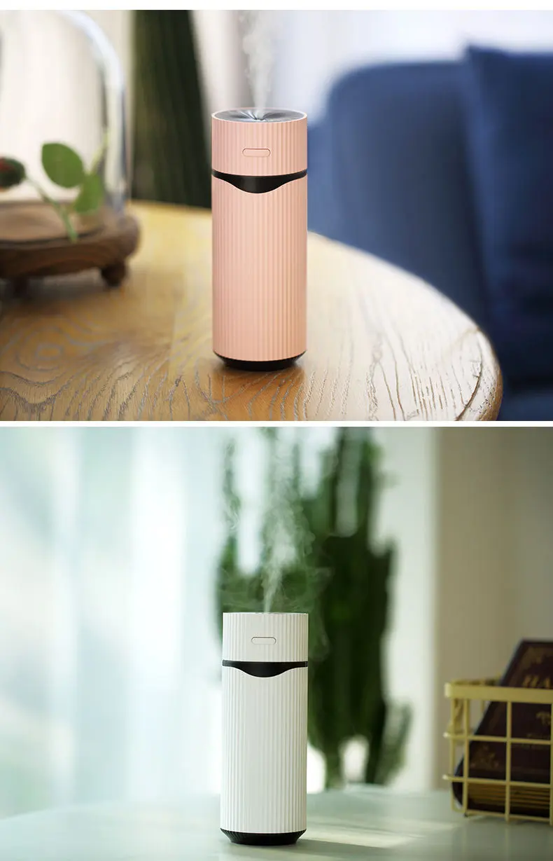 M9 Humidifier MUJI-style Mini Car Mounted Household Cleaner USB Mute Humidification Water Replenishing Instrument Creative Gifts
