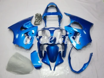 

New ABS Injection Mold Motorcycle Fairings Kit Fit For Kawasaki Ninja ZX-6R 636 2000 2001 2002 00 01 02 body set Blue