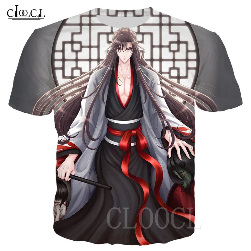 

Mo Dao Zu Shi T-shirt Men Women 3D Print Grandmaster Of Demonic Summer Casual Tshirt Oversized T Shirt Sweatshirt Men's Clothing