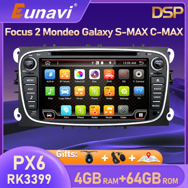 Pumpkin 7 Zoll 2 Din Android 11 Eingebautes DAB Autoradio mit Navi