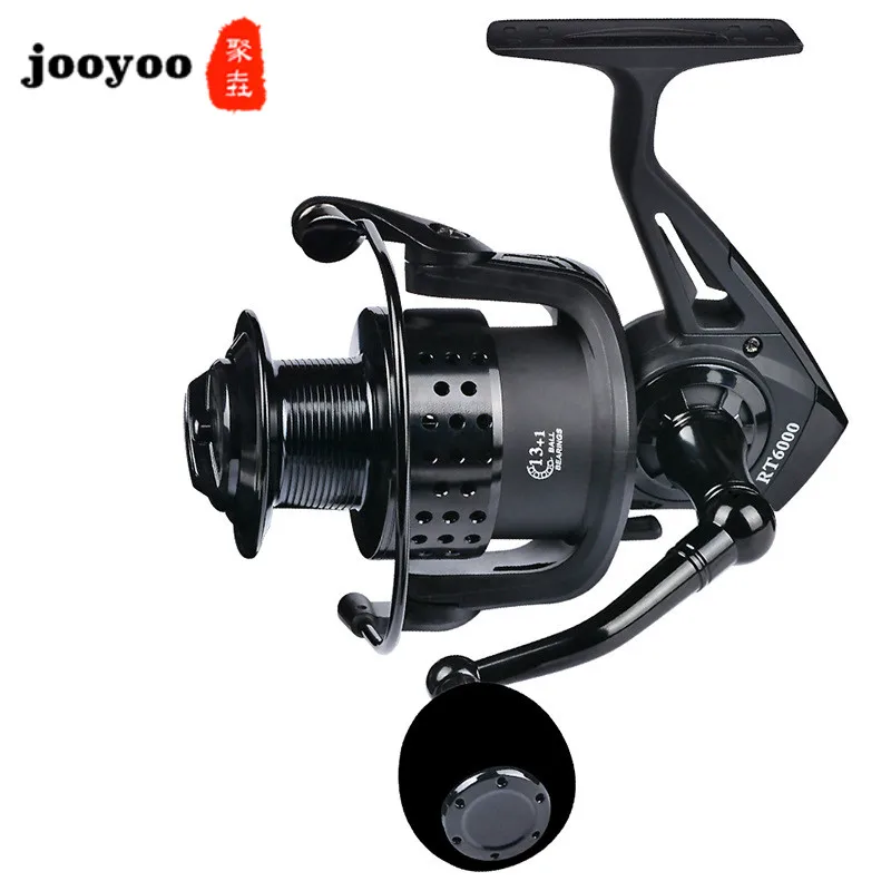

5.0:1 High Speed Series 13+1BB All Metal Rocker Fishing Reel Sea Fishing Gear Fishing Without Gap Fishing Reel RT2000-7000