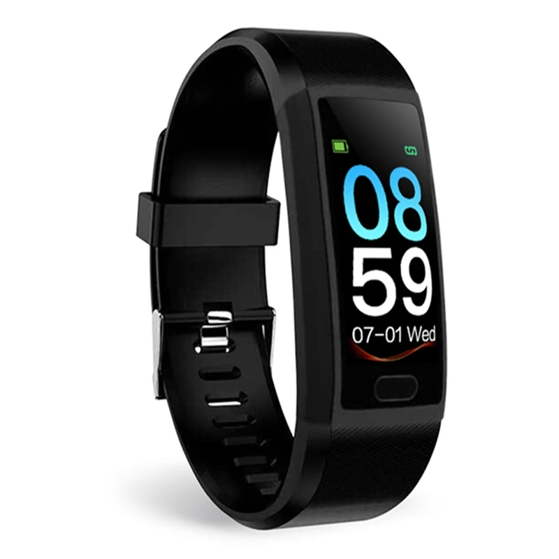 

Bakeey Y18 Multi-sport Mode Alarm Wristband 1.14 Inch Big Color Screen Multi Fitness Track Heart Rate Weather Display Smart Band