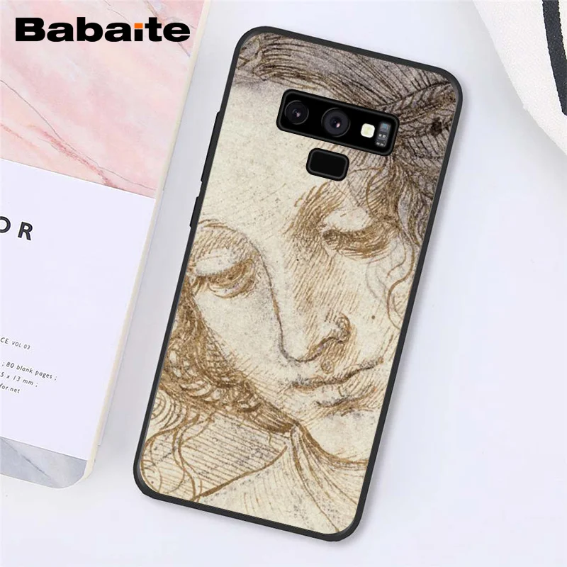 Babaite Italy leonardo da vinci художественный чехол для телефона с рисунком для samsung Galaxy A50 S10 Plus Note9 Note8 7 10 Pro