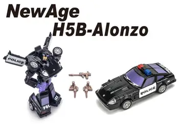 

Newage NA H5B Barricad Car Redraws Small Proportion 10th Anniversary Exclusive Edition PVC Figure Toys