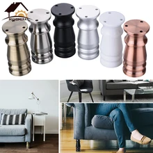 Myhomera 80 мм-150 мм мебельные ножки, регулируемые ножки для шкафа, дивана, алюминиевый шкаф, журнальный чайный столик, ванная комната, защитная ножка