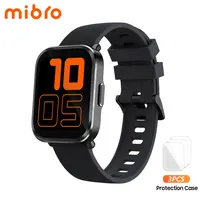 Mibro Kleur Smart Horloge 5ATM Waterdichte Fitness Tracker 15 Sport Modi BT5.0 Smartwatch Sport Activiteit Tracker Smart Armband