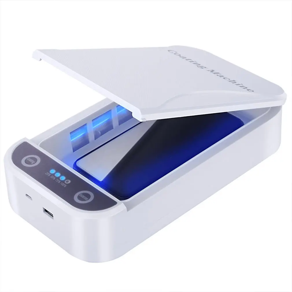 

5V UV mobile phone sterilizer box jewelry phone cleaner personal sterilizer disinfection cabinet automatic aromatherapy
