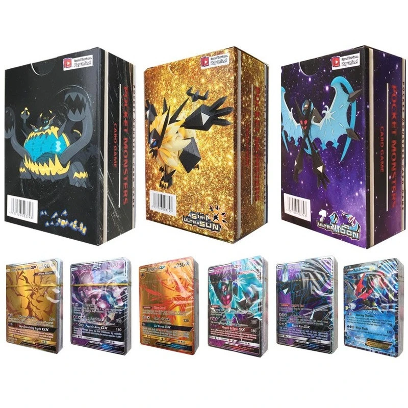 100 300個ポケモンカードgx Exメガシャイニングカードゲームバトルアラカルトタカラトミートレーディングカードゲーム子供おもちゃ Game Collection Cards Aliexpress