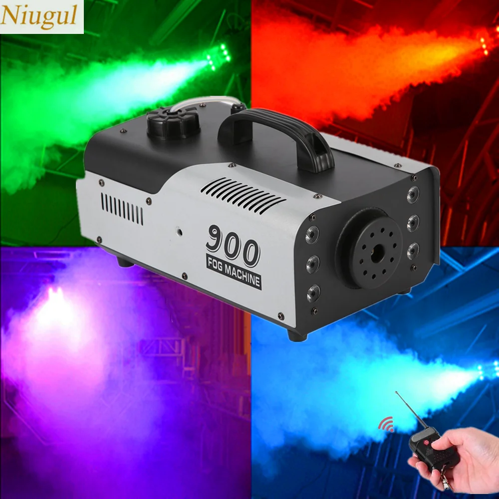 Professional Fog Machine Wireless Remote Control 900w Smoke Machine For