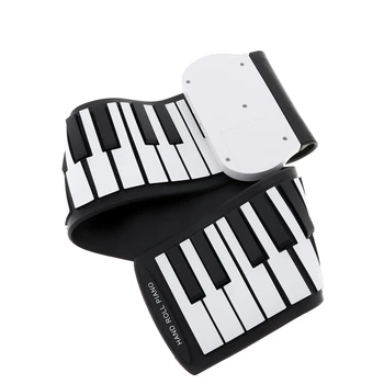

37 Keys Silicon Flexible Hand Roll Up Piano Soft Portable Electronic Keyboard Organ Music Gift For Children Student