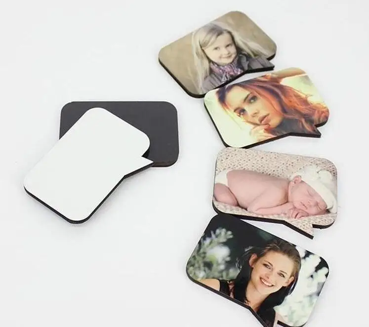 New Dye Sublimation Wooden Custom Refrigerator Hot Transfer Printing Blank Mdf Fridge