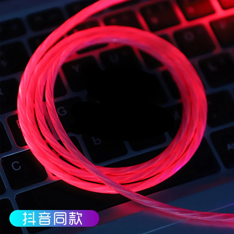 Популярный Магнитный плавный свет кабель Быстрая зарядка Магнит Micro usb type C кабель для samsung S9 S10 светодиодный провод шнур type-C зарядное устройство