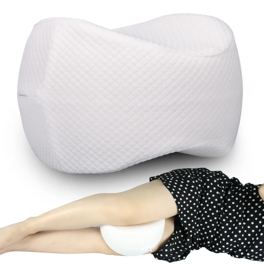 

Home Memory Cotton Clip Leg Pillow Comfort Back Hips Knee Support Wedge Pad Pillow