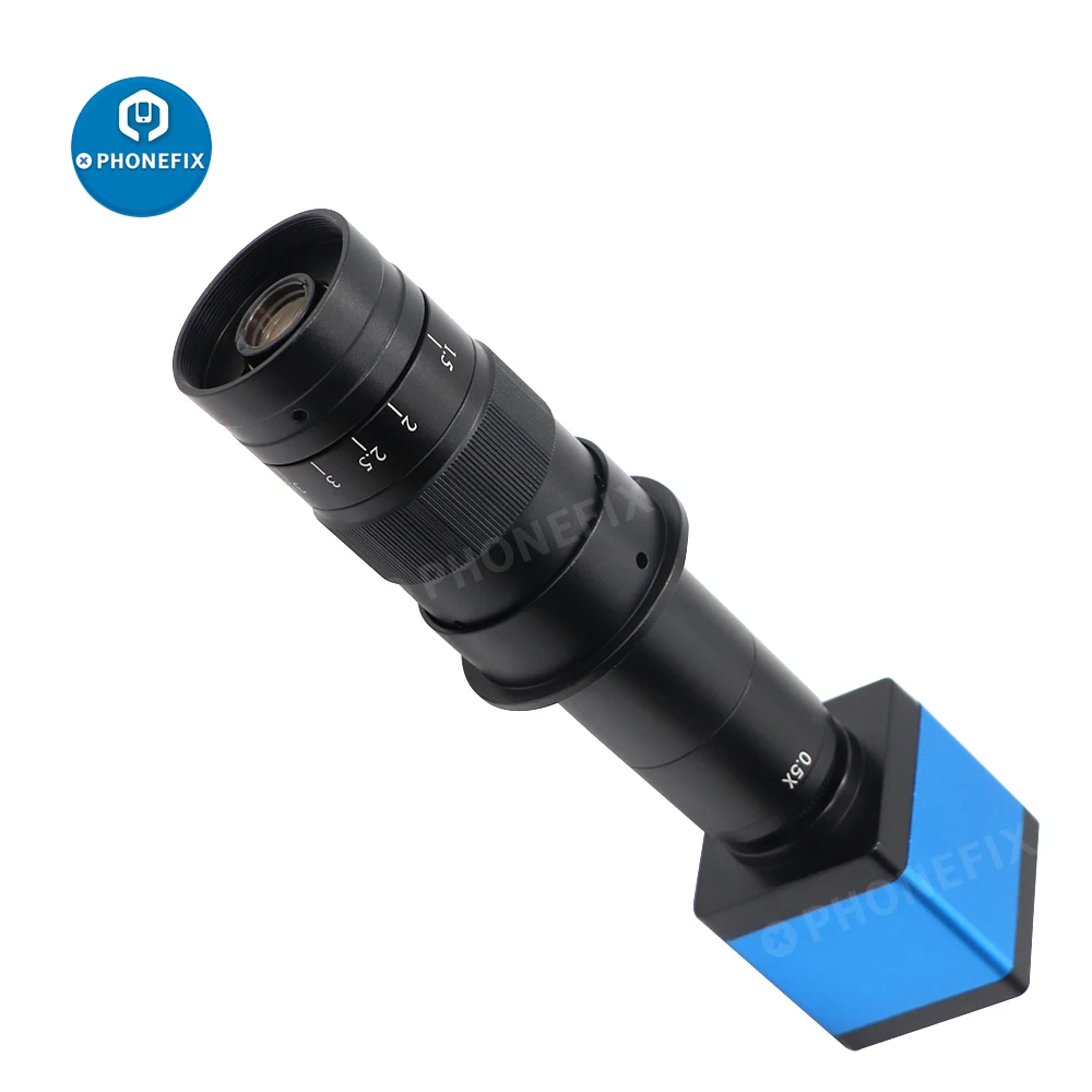 

Электронный цифровой промышленный микроскоп 13MP 1080P HDMI VGA камера 180X зум-объектив 144 светодиодная подсветка для ремонта телефонов печатных плат