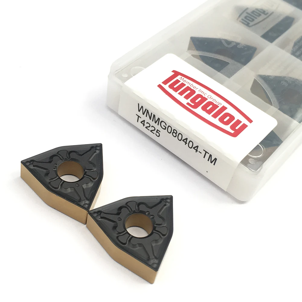 

100% Original 10PCS WNMG080404 TM T4225 Sale Metal CNC Machine Parts Tool For Machining Steel Parts Carbide Inserts Turning Tool