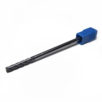 

HRC45 4 Flute Extra Long Shank Carbide End Mill Spiral Bit Milling Cutter CNC