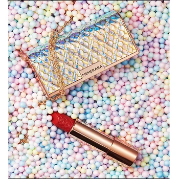 

Lip stick makeup lipstick 3 color glare small bag velvet matte lasting lipstick lady cosmetic