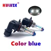 2 Pcs H1 H3 H4 H7 H8 H11 Rainbow Blue Headlamp HB3 HB4 9012 Car Halogen Lamp Upgrade  Rain And Fog Proof Light Car Bulb 4