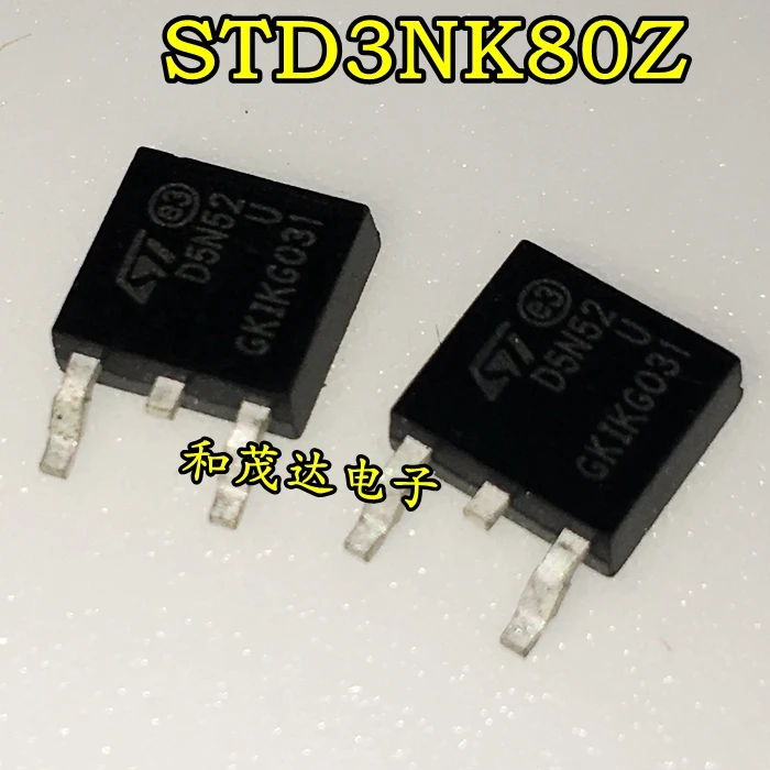 Оригинальные новые 5 шт/STD5N52U D5N52U до-252 TO252