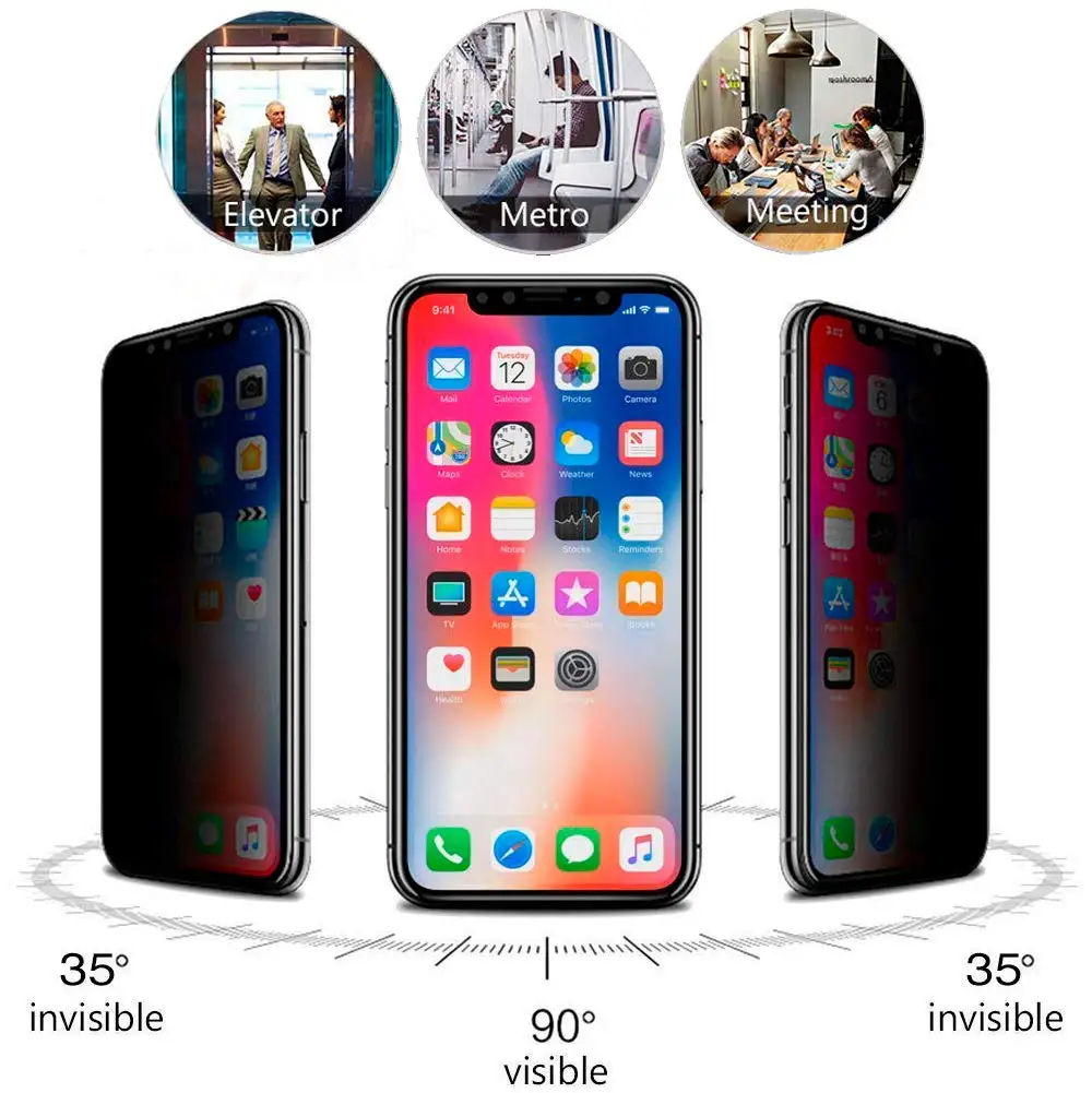10 шт./лот Защита экрана для iPhone Xs Max XR X 8 7 6s plus пленка из закаленного стекла защитная пленка посылка