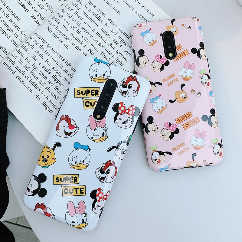 Чехлы для телефонов OnePlus 7 с изображением мультяшной головы, Мягкая матовая задняя крышка, Подарочные чехлы для телефонов one plus для Oneplus 7 Pro, задняя крышка