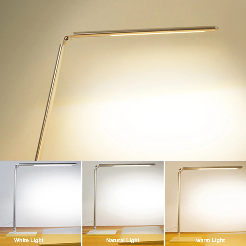 

DIDIHOU Dimmable Lights For Study Brightness Adjustable Flexible Rechargeable Dimmable USB LED Table Light Desktop Study