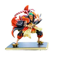 24Cm Anime Figuur Een Stuk Roronoa Zoro Drie-Blade Sa-Maximale Ver. Pvc Action Figure Collection Model Speelgoed Voor Jongens Gift