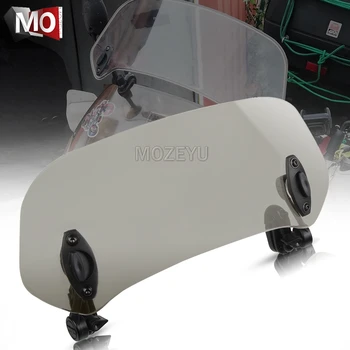

Motorcycle Windshield Extension Spoiler Windscreen Air Deflector For Piaggio Beverly eu3 ie rst 125 200 250 300 400 500 ie e3