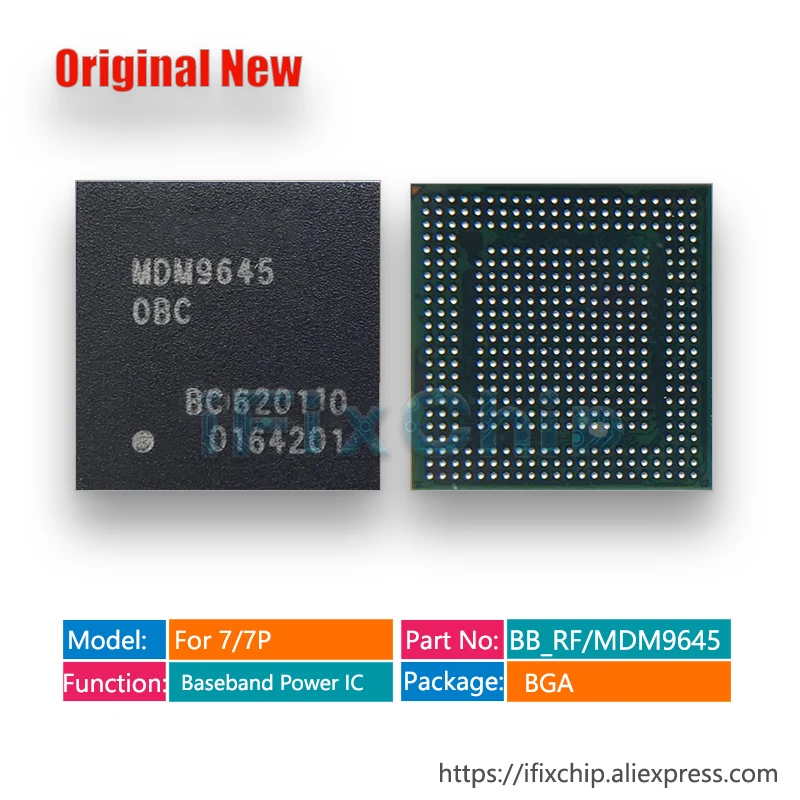 1-10 шт./лот BB_RF/MDM9645 для iphone 7/7plus/7plus базовый Диапазон питания IC | Электронные