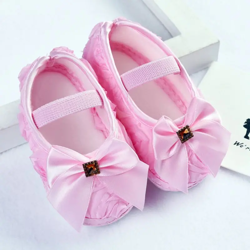 Вязаная Обувь для маленьких девочек с изображением лисы; милая обувь для новорожденных с рисунком животных; хлопковая обувь с мягкой подошвой для первых шагов; обувь для мальчиков от 0 до 18 месяцев - Цвет: Темно-бордовый